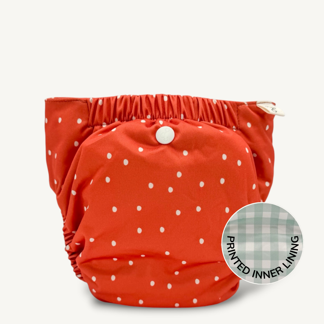 Burnt Orange Speckle 2.0 Modern Cloth Nappy
