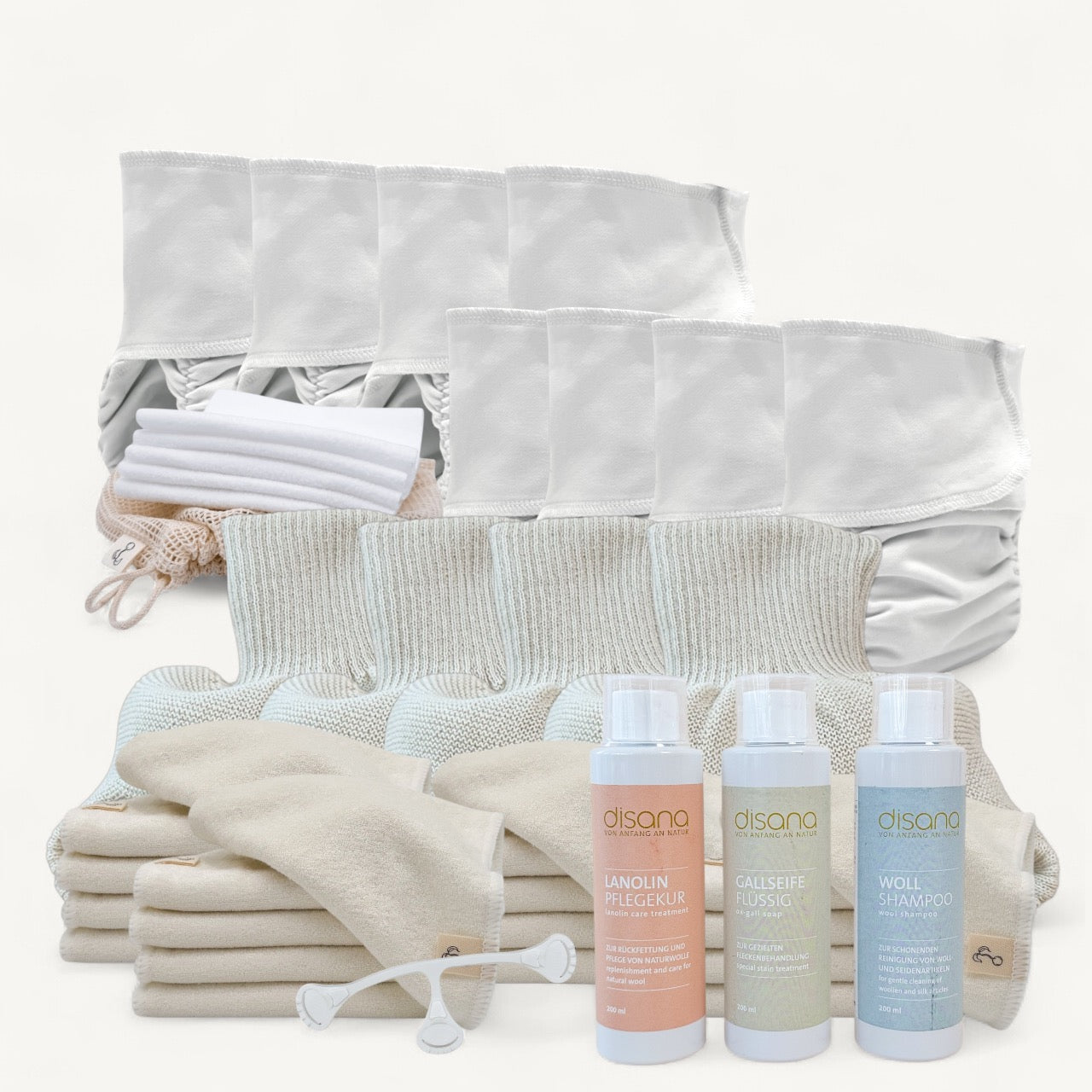 One-Size Preflat Full-Time Bundle + Wool Covers