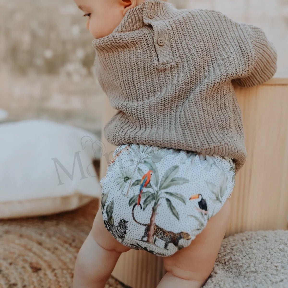 Animal Dots 2.0 Modern Cloth Nappy - Mimi & Co