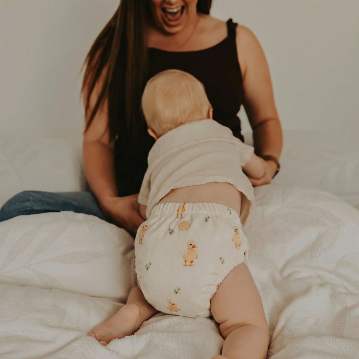 Average Wetter Night Nappy | Baby Duck - Mimi & Co