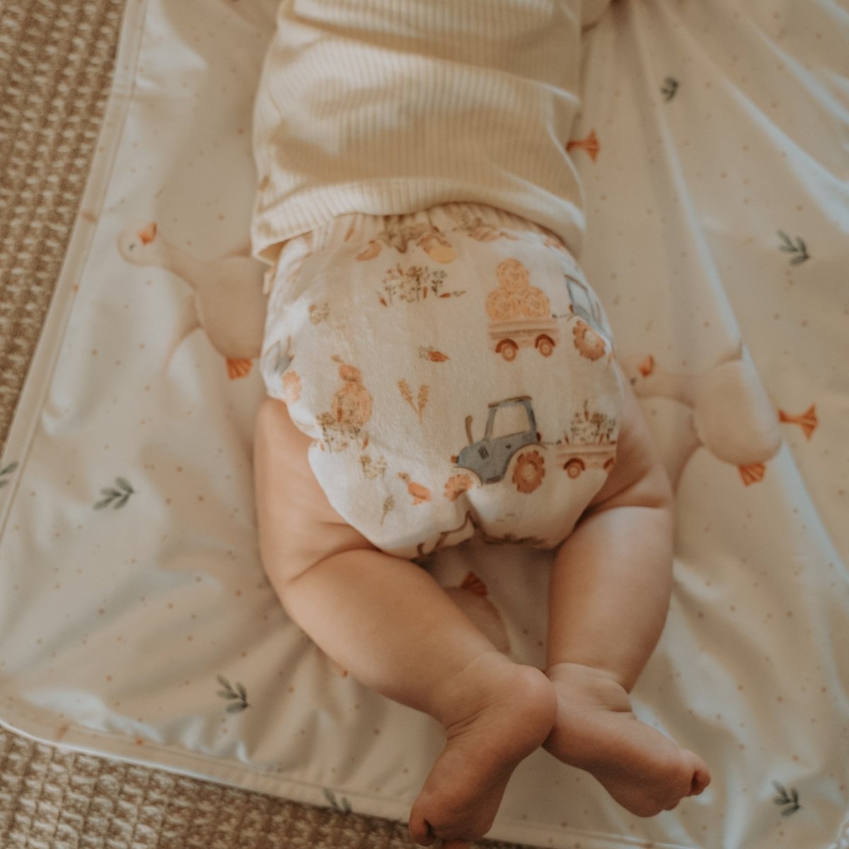 Average Wetter Night Nappy | Tractor - Mimi & Co