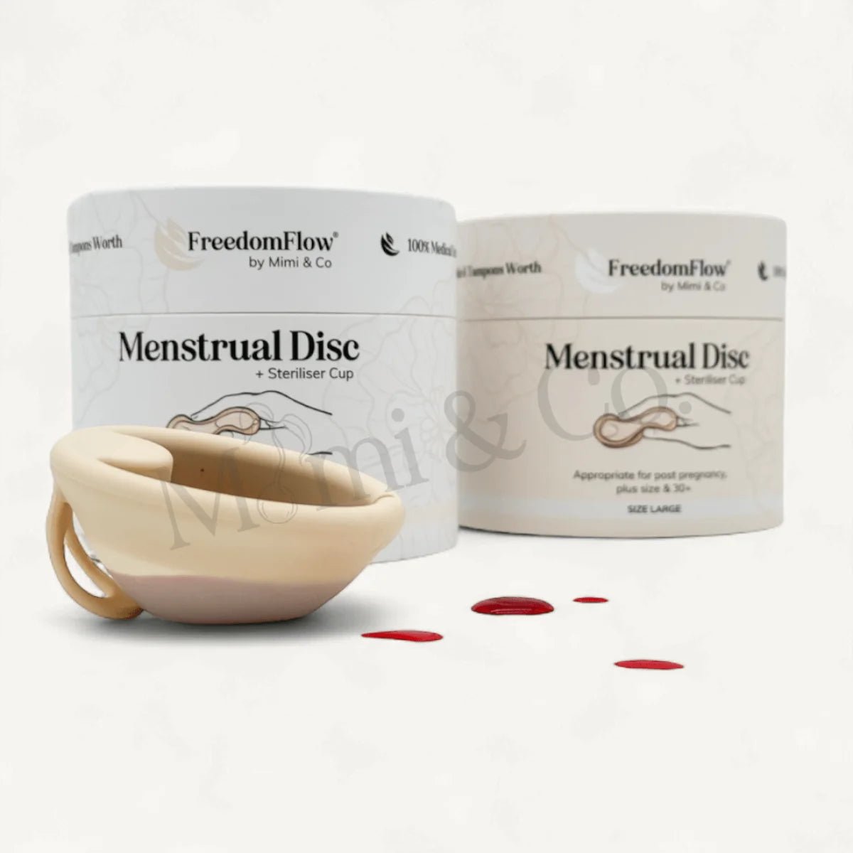 Mimi & Co Reusable Mimi® Menstrual Disc Cup - Mimi & Co