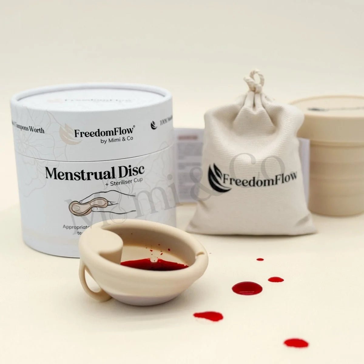 Mimi & Co Reusable Mimi® Menstrual Disc Cup - Mimi & Co