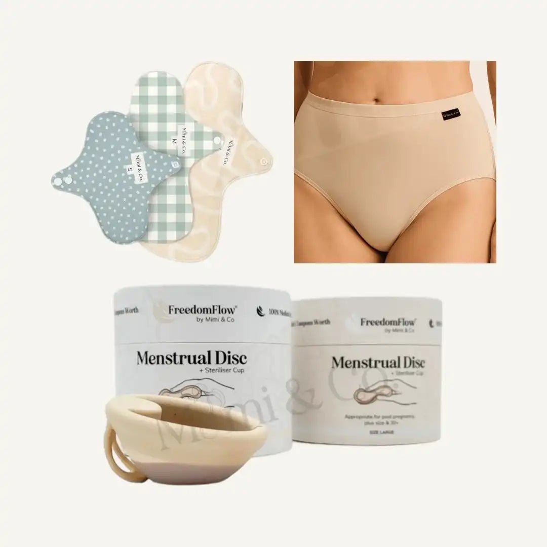 Mimi Reusable Period Trial Bundle - Mimi & Co