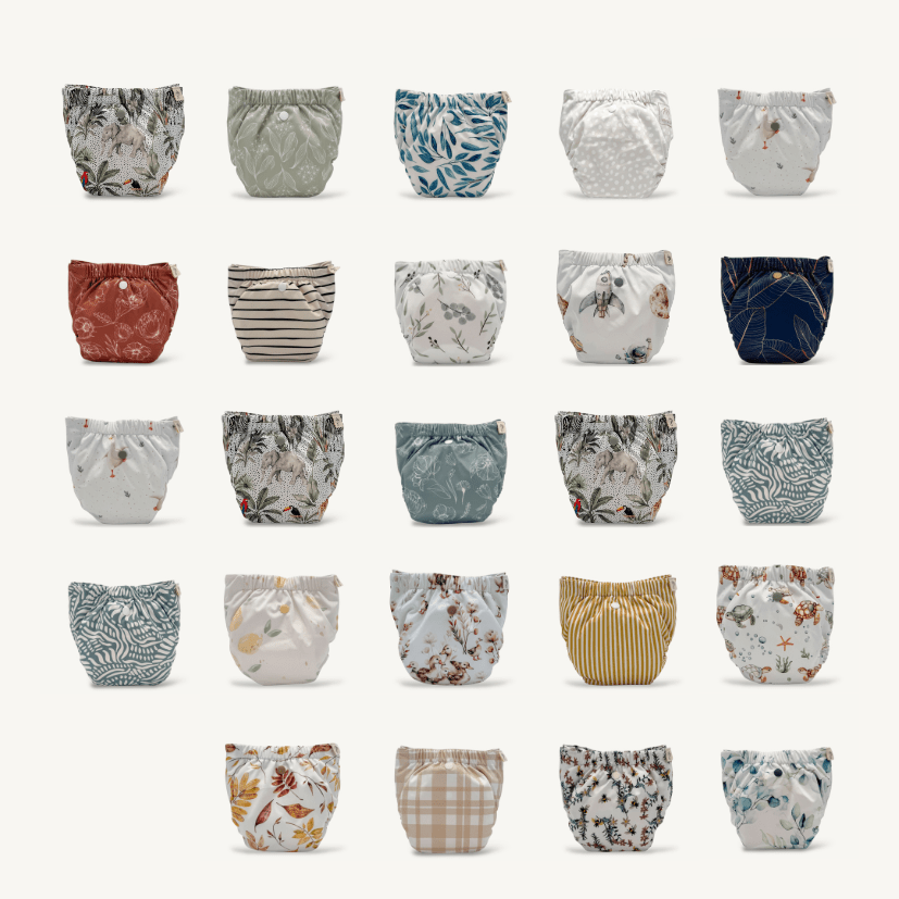 Modern Cloth Nappy - 24 Bundle & Save - Mimi & Co