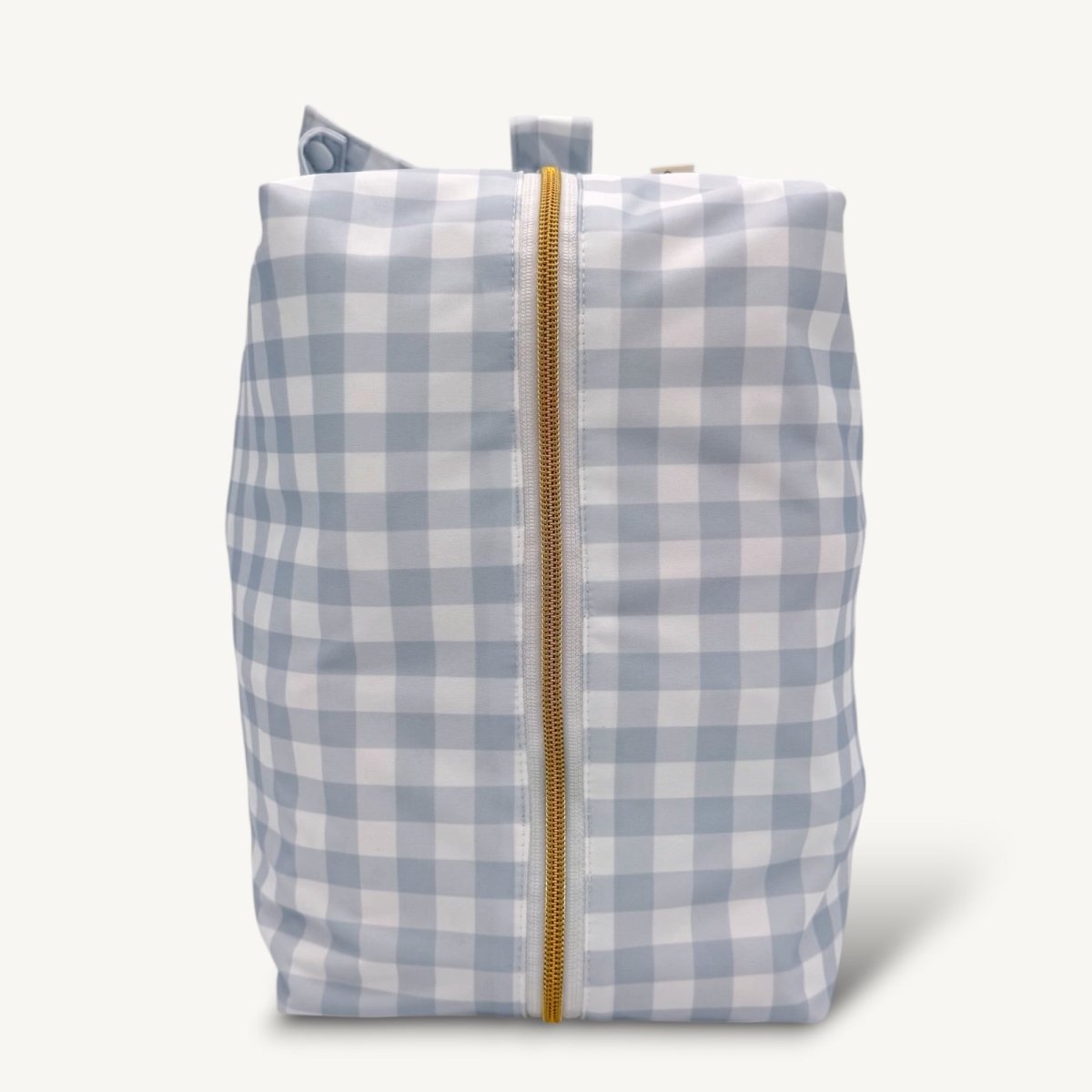 Nappy Pod | Blue Gingham - Mimi & Co