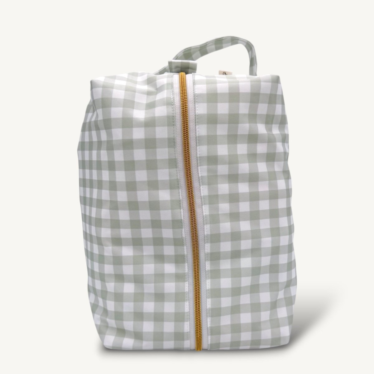 Nappy Pod | Green Gingham - Mimi & Co
