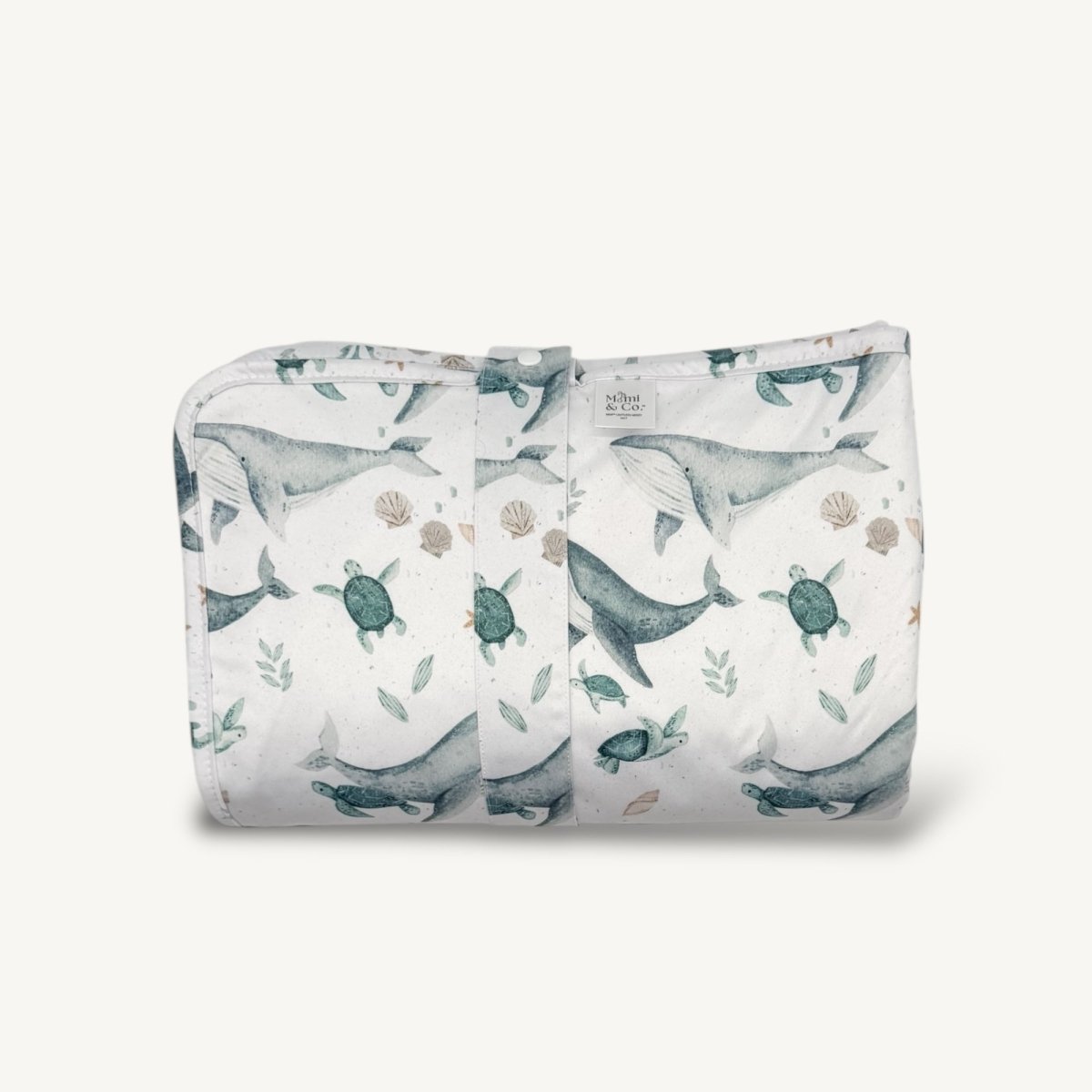 NEW! Messy Baby Play Mat | Whale - Mimi & Co