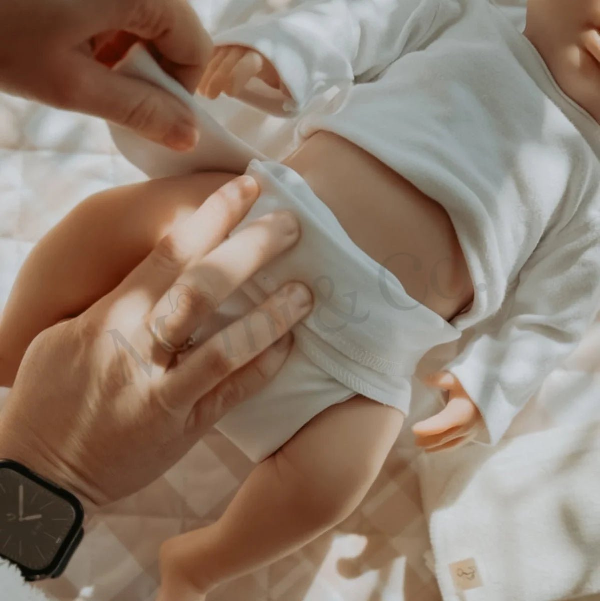 Newborn Stretchy Preflat - Mimi & Co