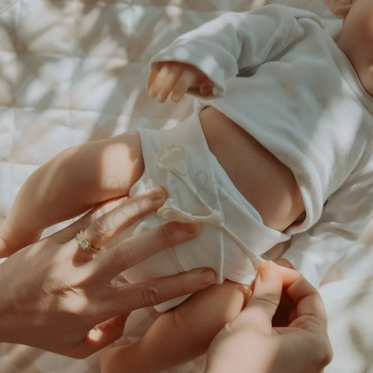 Newborn Stretchy Preflat - Mimi & Co
