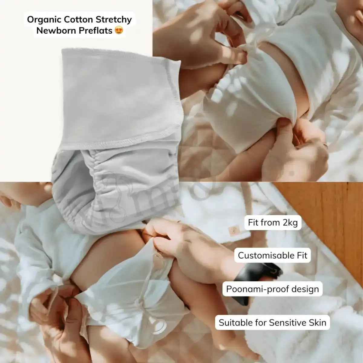 One Size Preflat Night Bundle - Mimi & Co