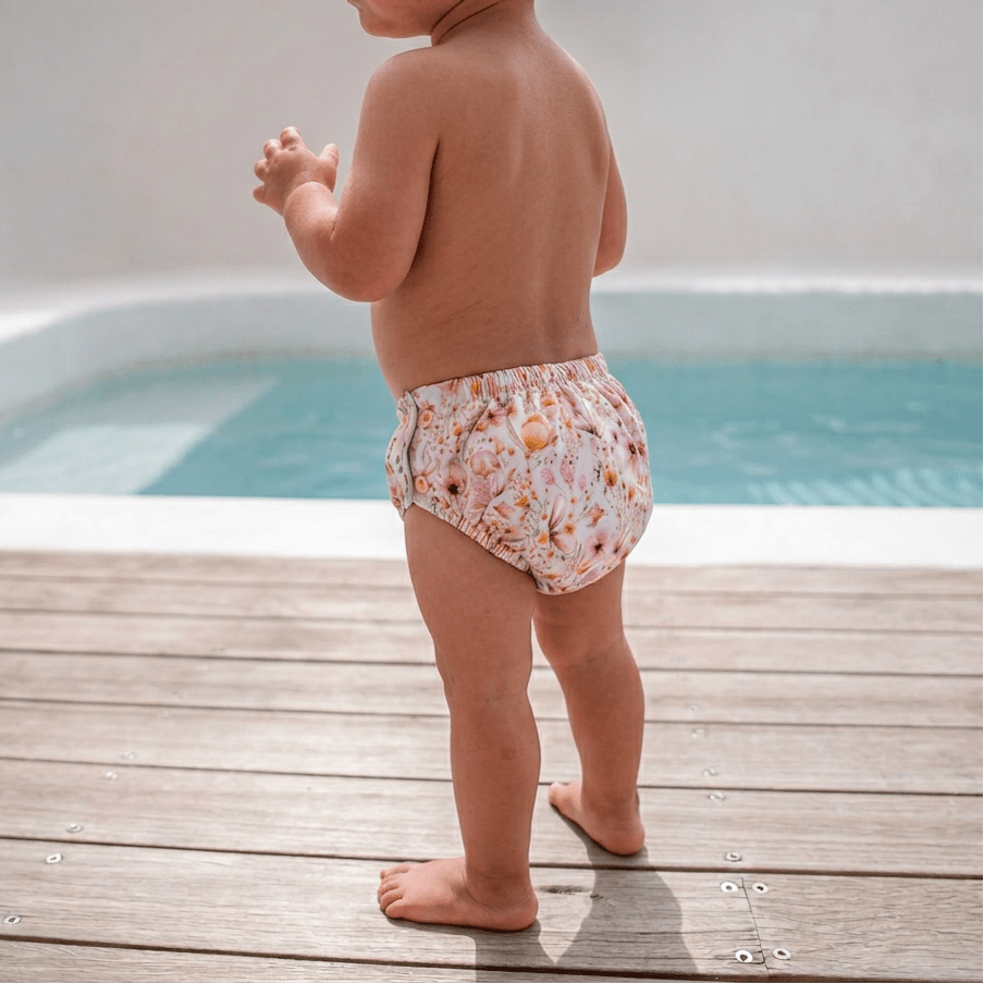 One-Size Reusable Mimi® Swim Nappy | Charmed - Mimi & Co