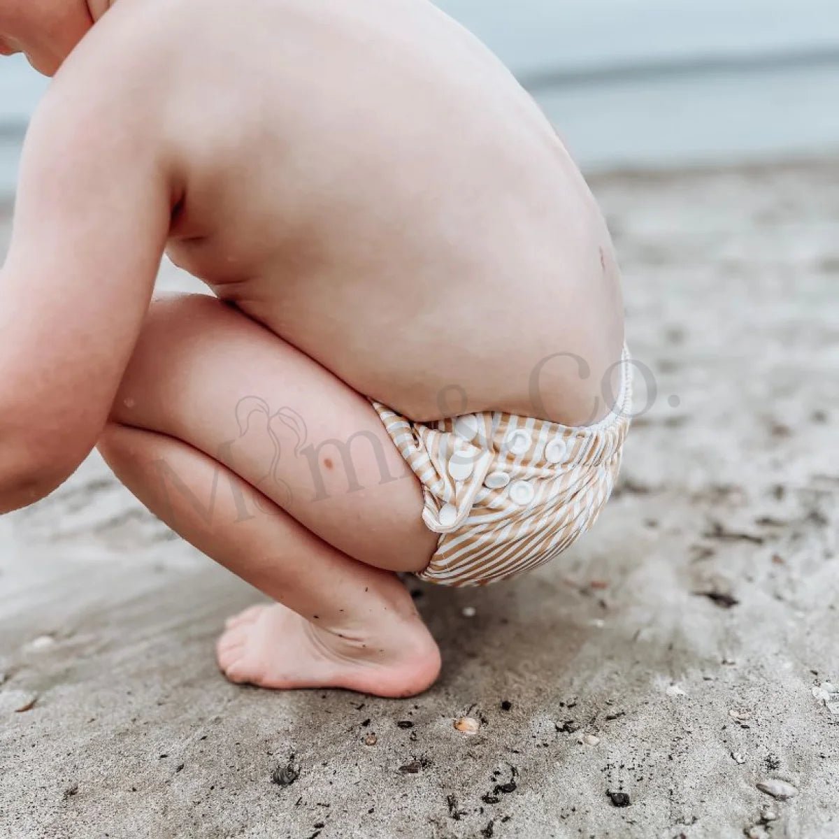 One - Size Reusable Mimi® Swim Nappy | Earth - Mimi & Co