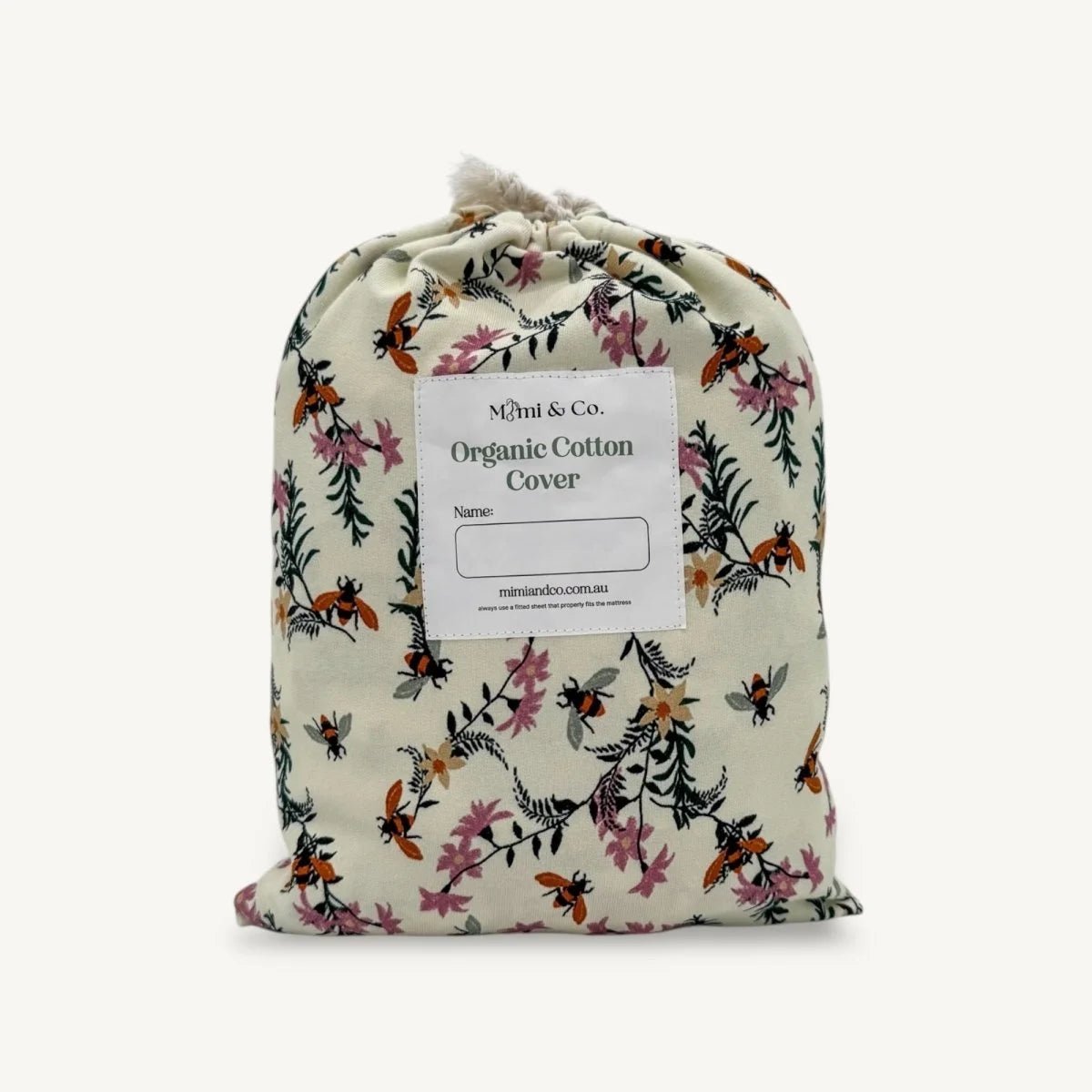 Organic Cotton Jersey Cot Sheet | Buzz - Mimi & Co