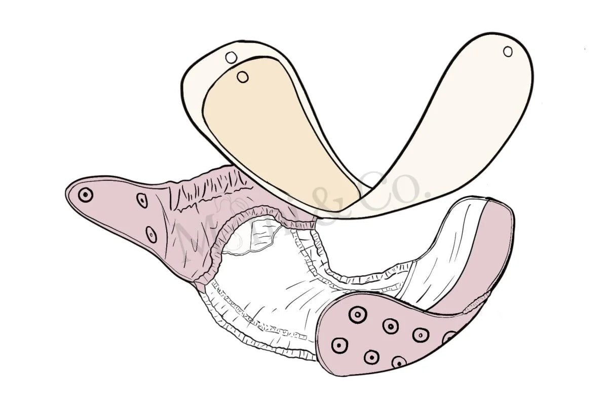 Originals 2.0 Trial Modern Cloth Nappy {ONE PER PERSON} - Mimi & Co