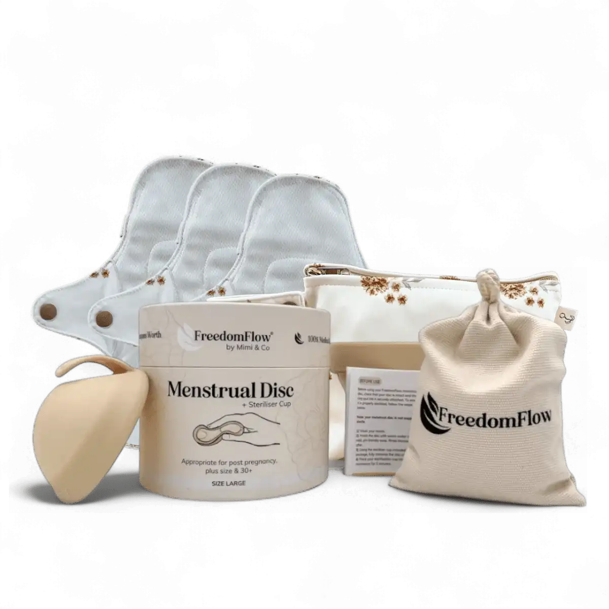 Reusable Period Starter Bundle - Mimi & Co
