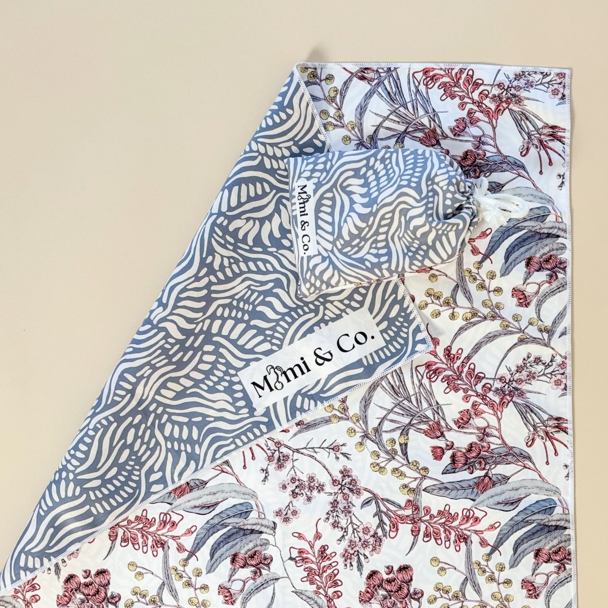 Sand - Free Quick - Dry Toddler Towel - Mimi & Co