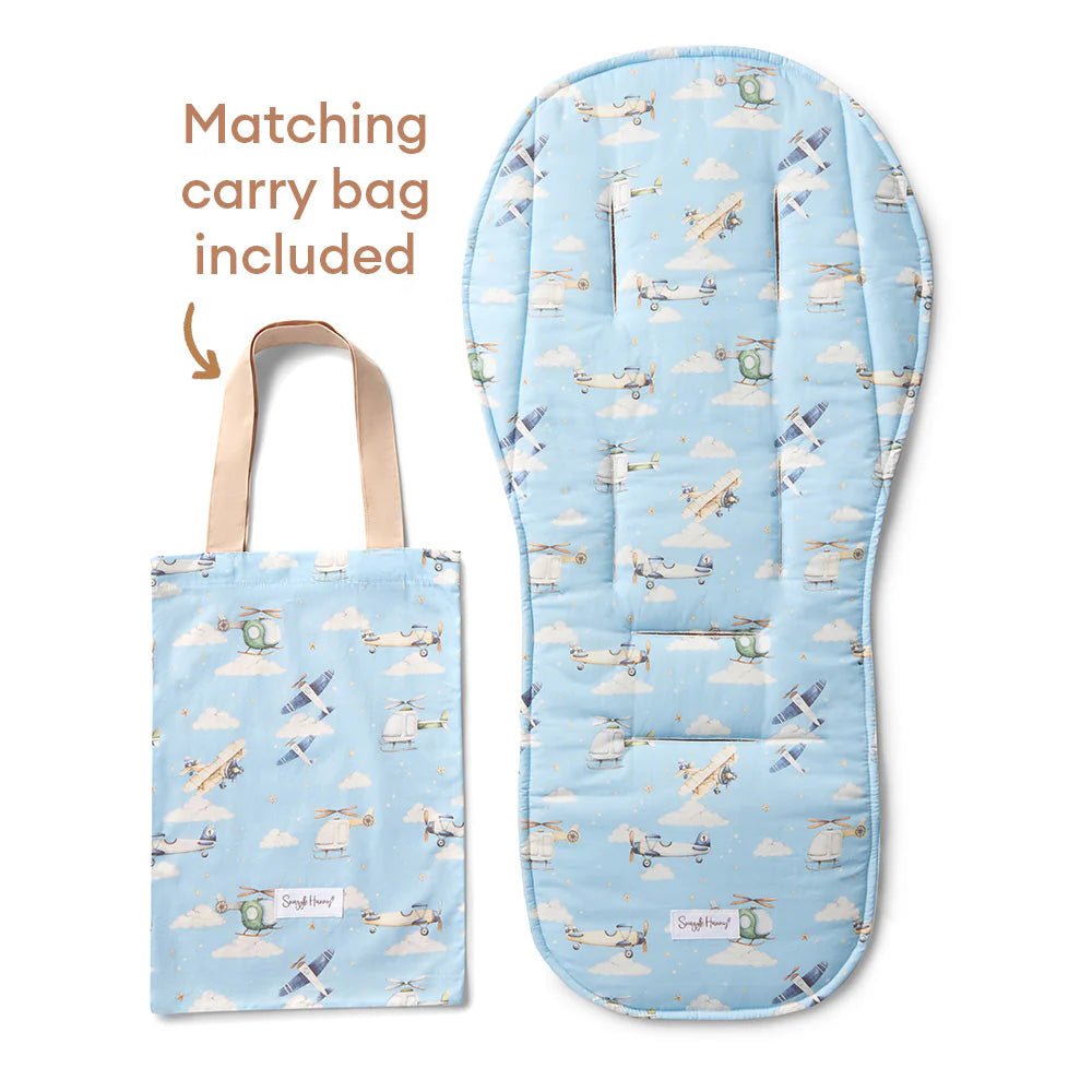 Taking Flight Universal Organic Pram Liner - Mimi & Co