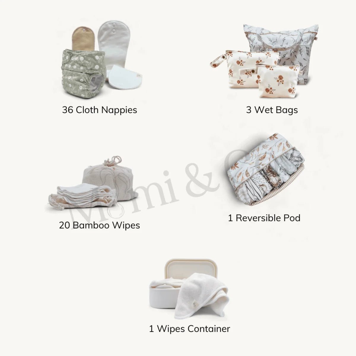 The Ultimate Full Time Stash (Bamboo Terry) - Mimi & Co