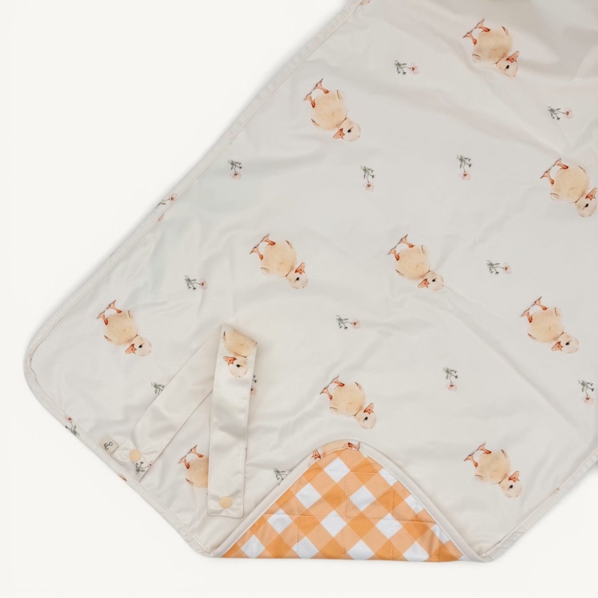 Travel Bamboo Change Mat | Baby Duck - Mimi & Co