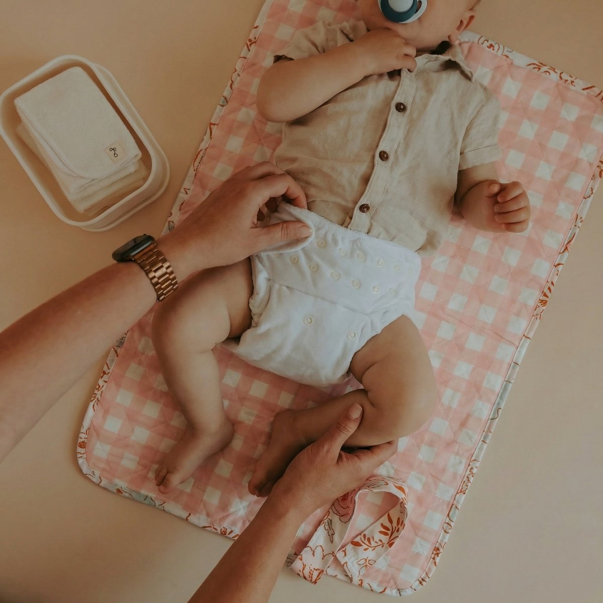 Travel Bamboo Change Mat | Madelyn - Mimi & Co