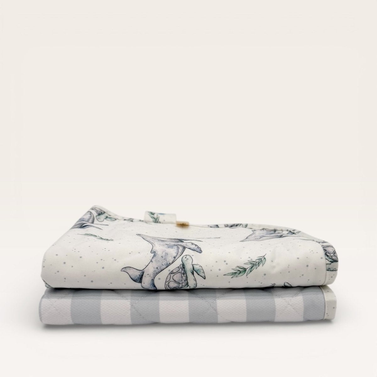 Travel Bamboo Change Mat | Whales - Mimi & Co