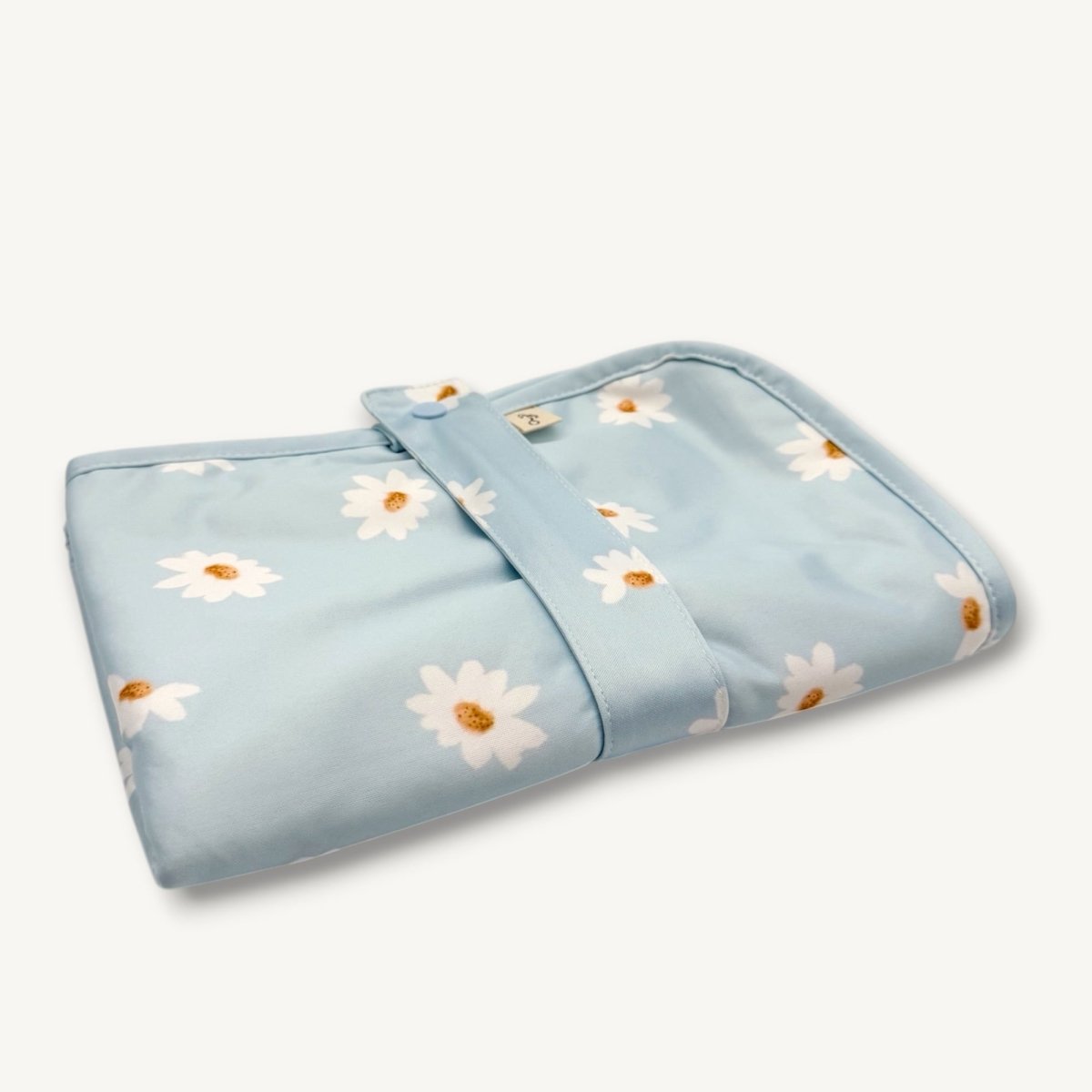 Travel Change Mat | Blue Daisy - Mimi & Co