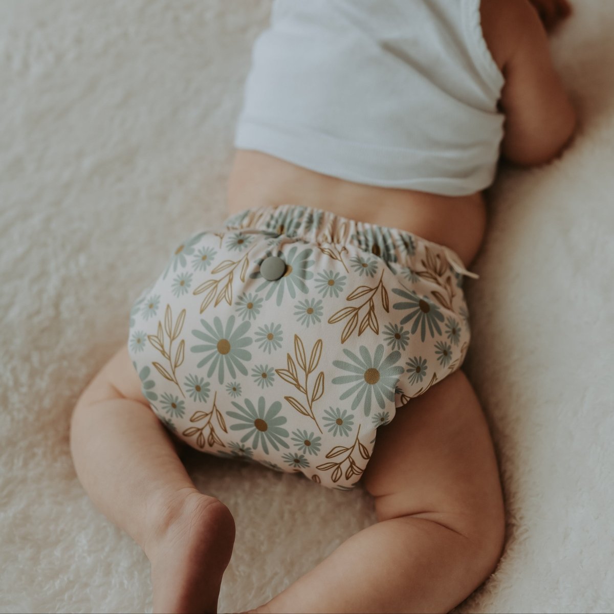 Wildflower Bloom 2.0 Modern Cloth Nappy - Mimi & Co