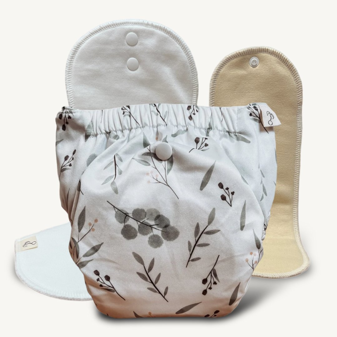 Leaves - Modern Cloth Nappy - Frank Nappies