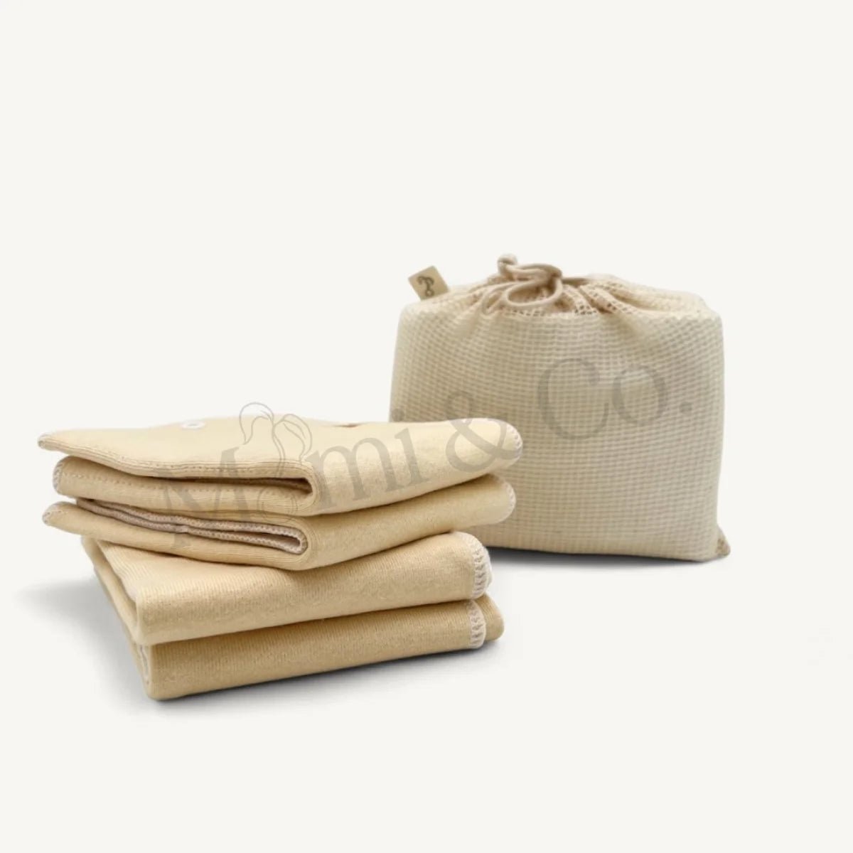 2 Layer Hemp Cotton Trifold | 4 Pack - Mimi & Co
