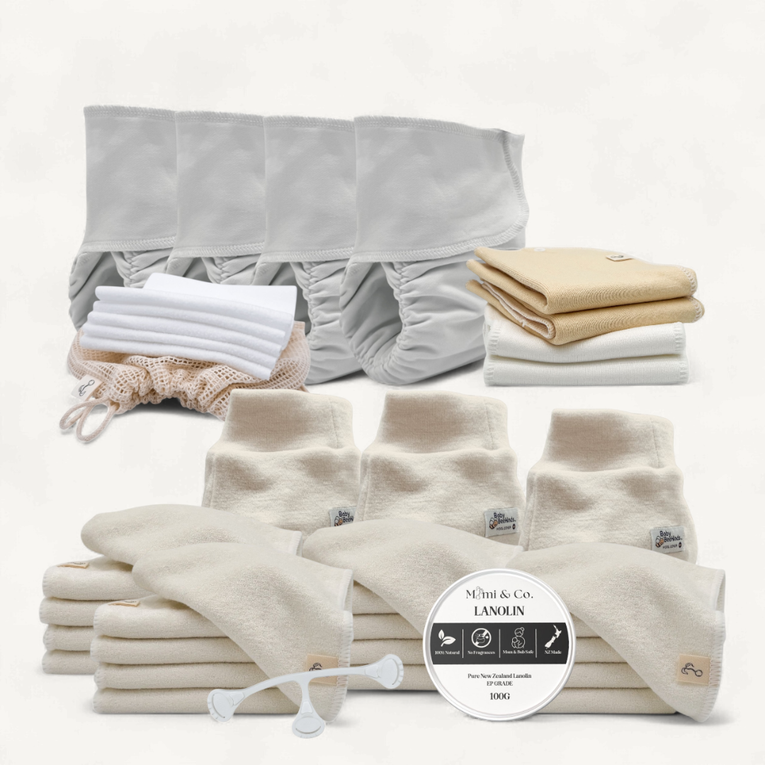 One-Size Preflat Full-Time Bundle + Wool Covers