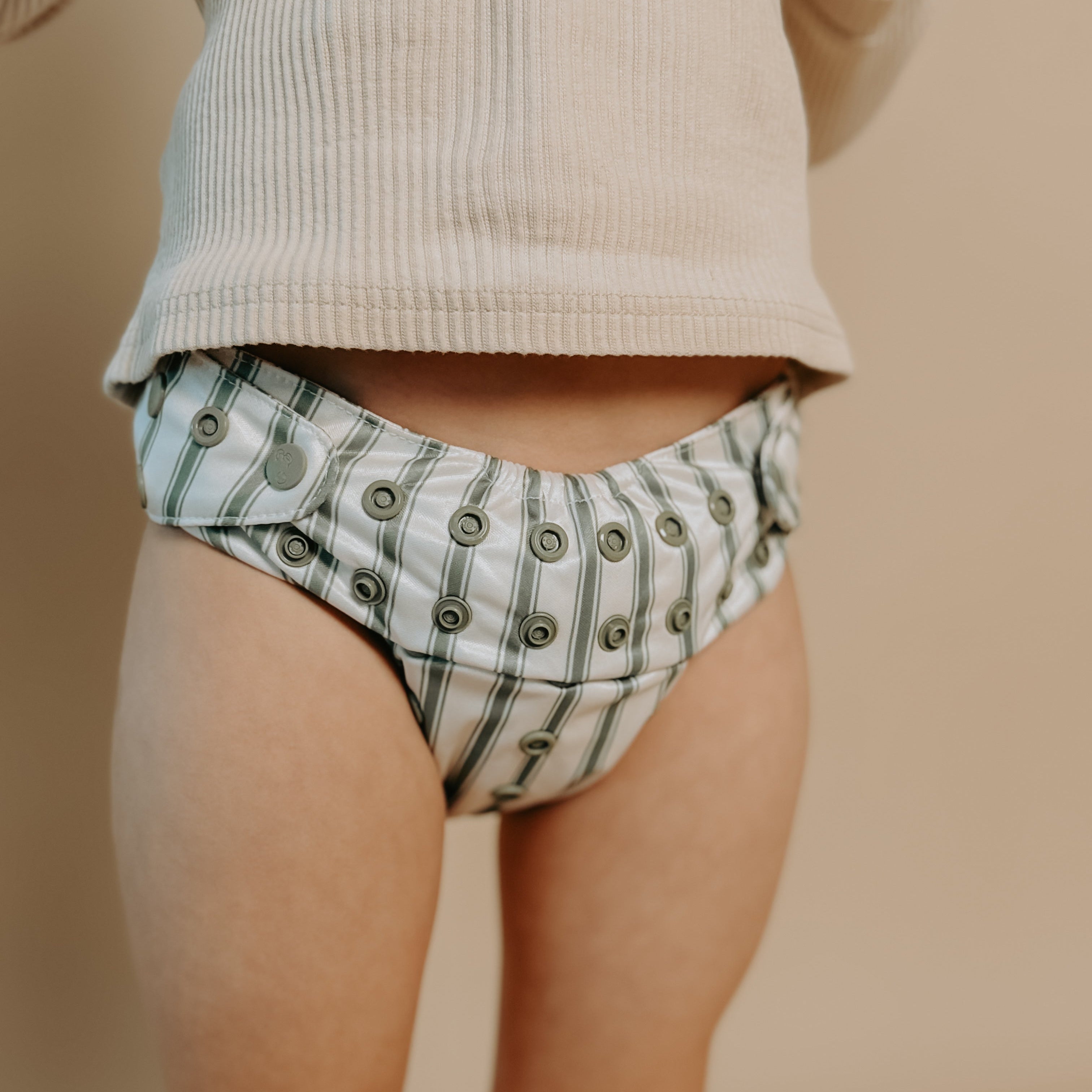 Eco Stripe 2.0 Mimi® Cloth Nappy