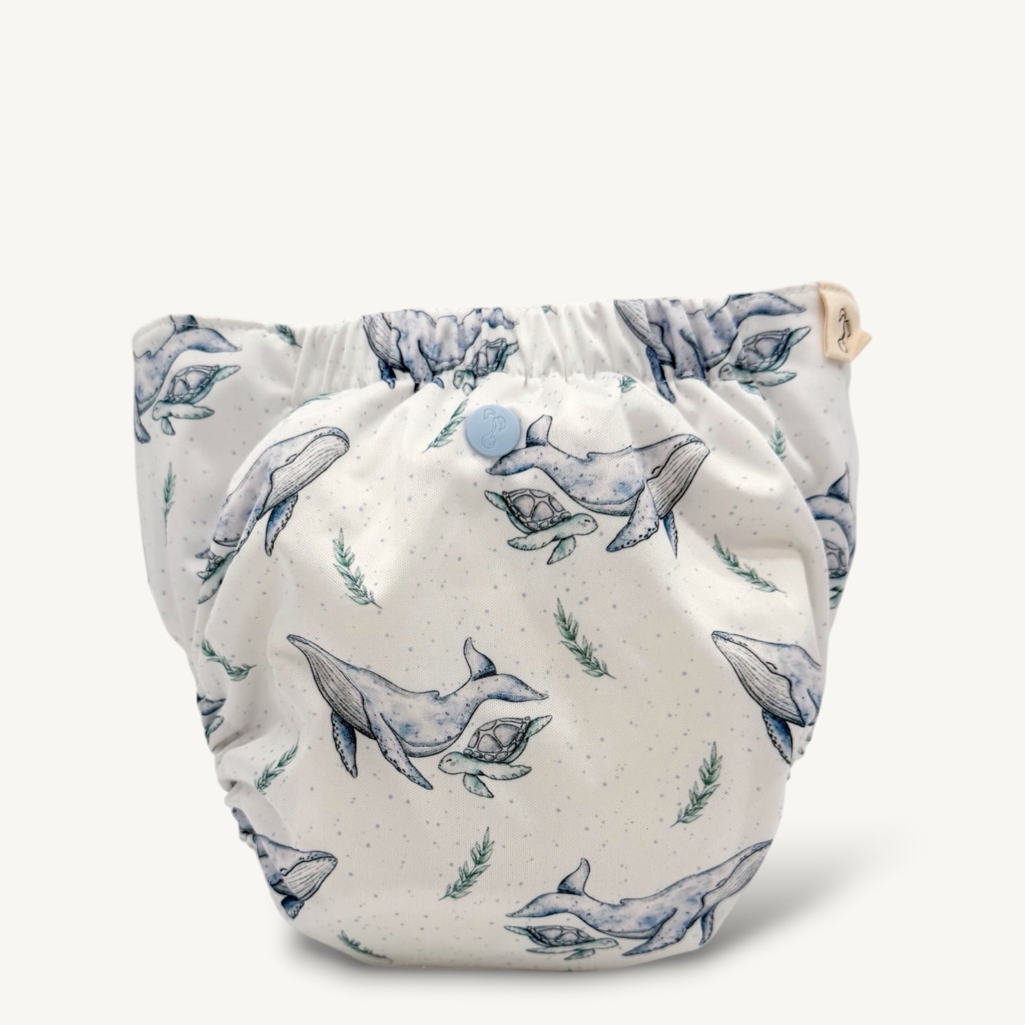 Whale XL Mimi® Cloth Nappy