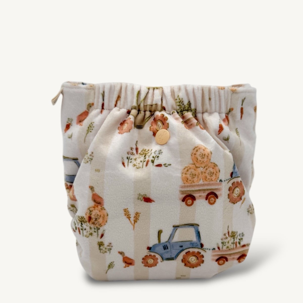 Average Wetter Night Nappy | Tractor - Mimi & Co