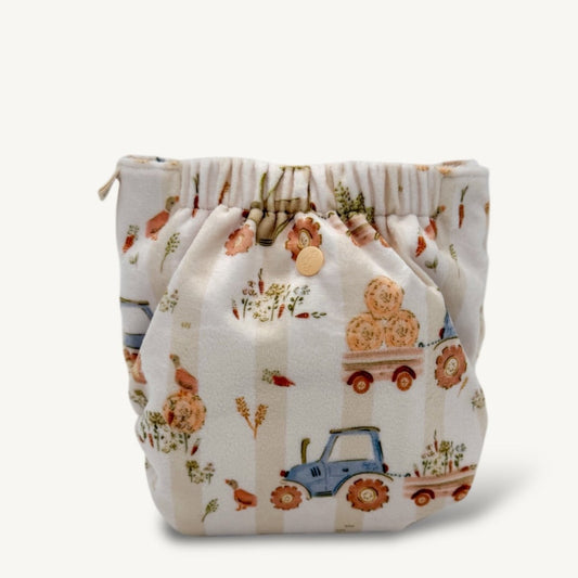 Average Wetter Night Nappy | Tractor - Mimi & Co