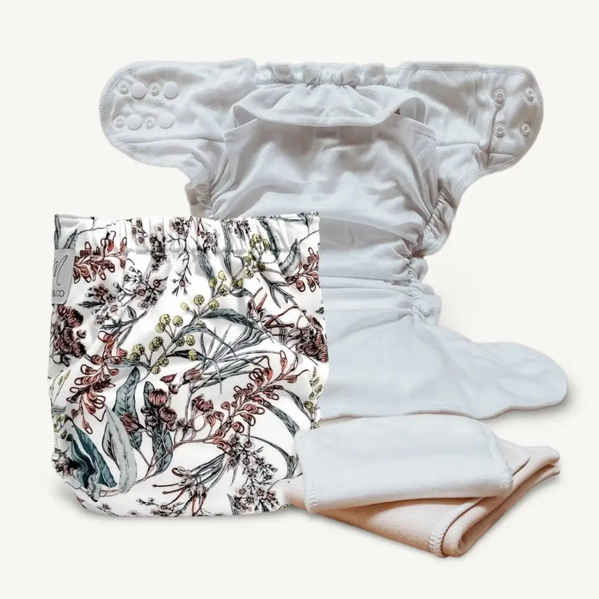 Bamboo Fitted + Wipeable Cover - Mimi & Co