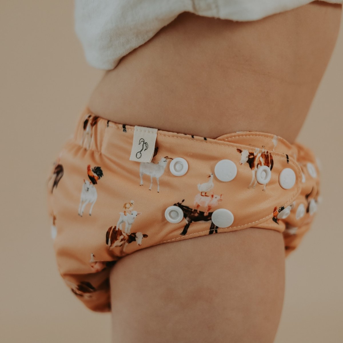 Barnyard Buddies 2.0 Modern Cloth Nappy [Ship Oct 5 - 10] - Mimi & Co