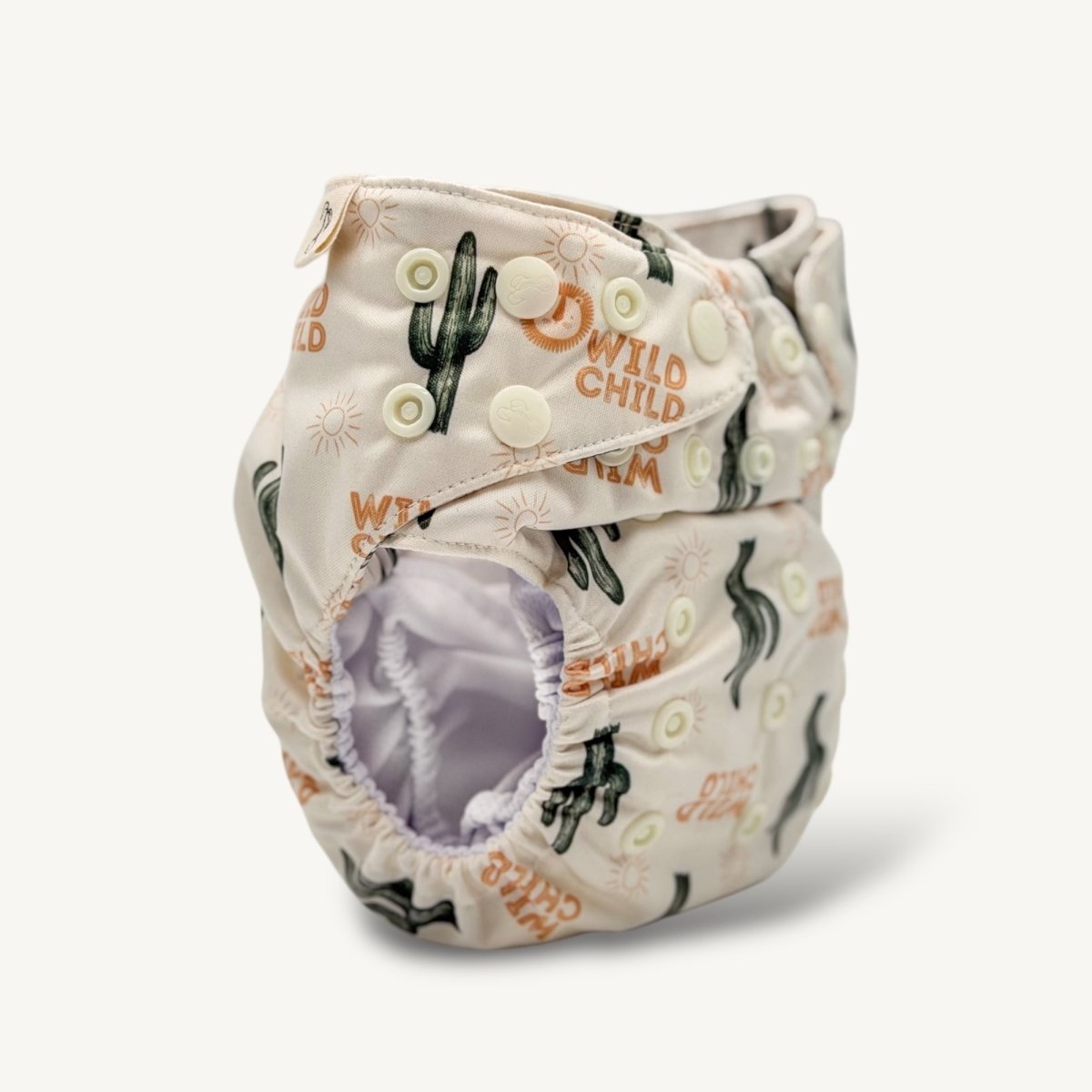 Cactus Kid 2.0 Modern Cloth Nappy (Seconds Quality - Relaxed Elastics - No Elastic Warranty) - Mimi & Co