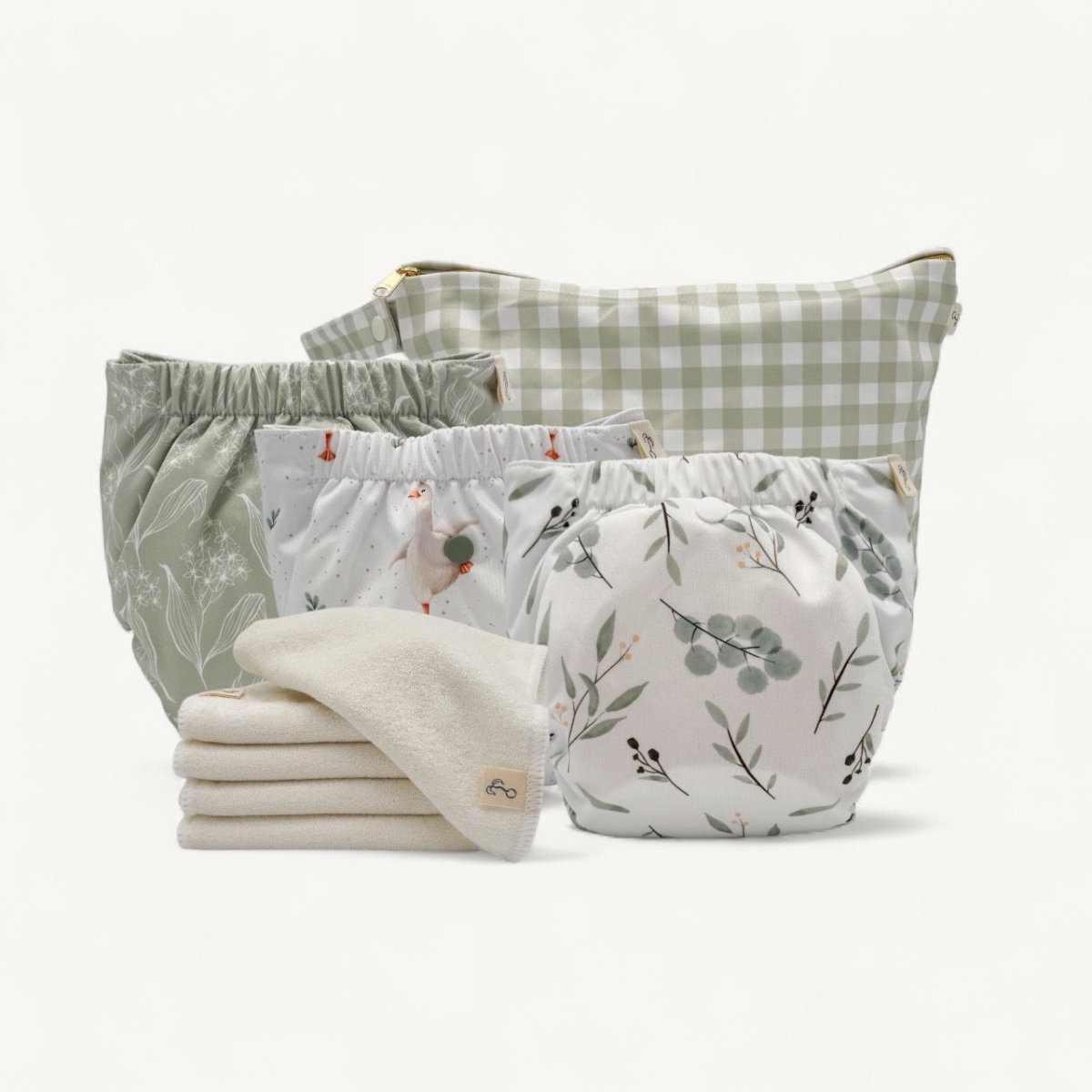 Casual Bundle (Bamboo Terry Inserts) - Mimi & Co