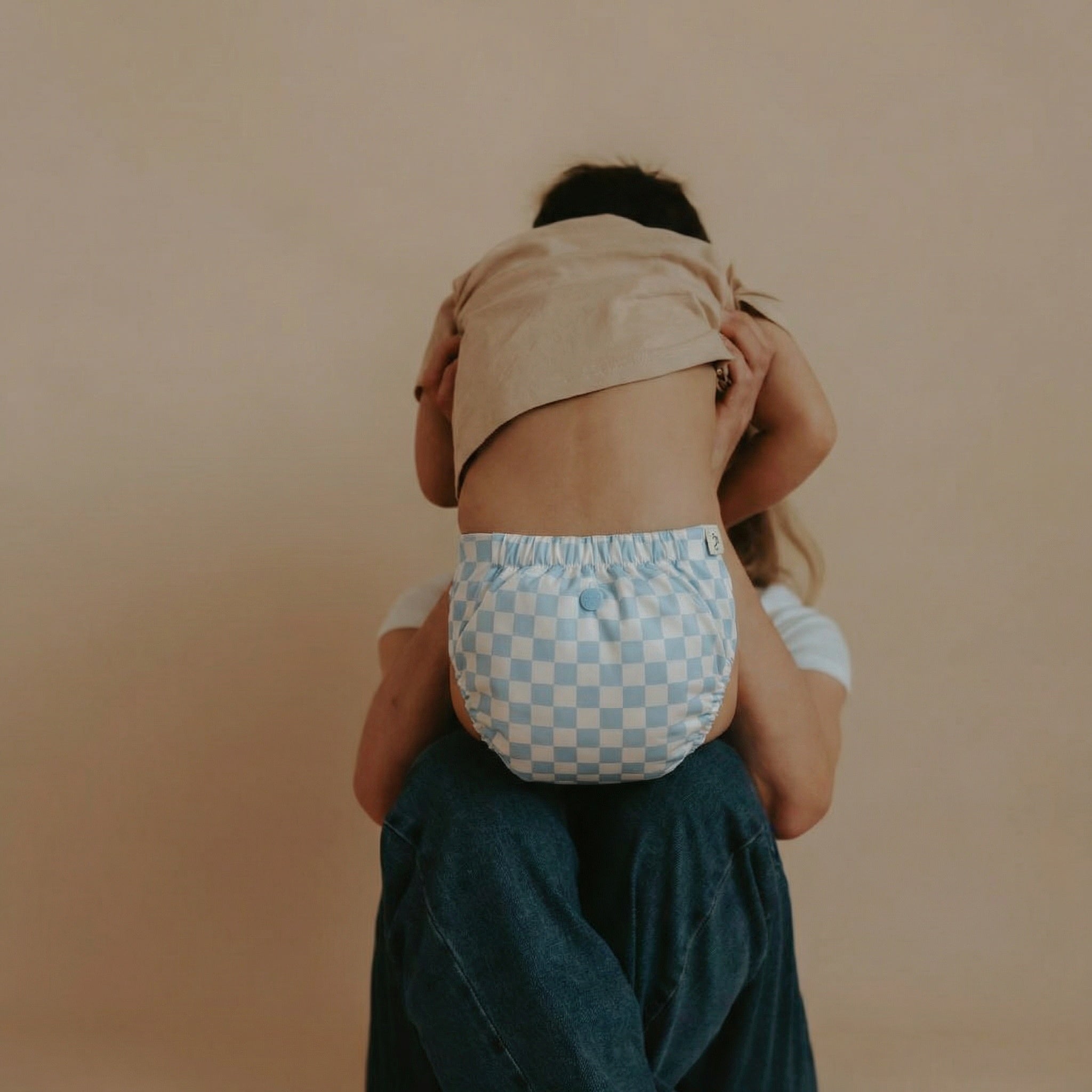Blue Hex 2.0 Mimi® Cloth Nappy