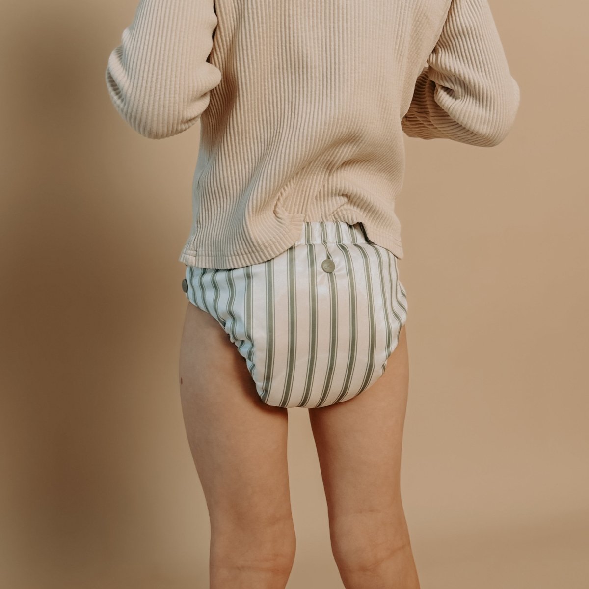 Eco Stripe 2.0 Mimi® Cloth Nappy - Mimi & Co