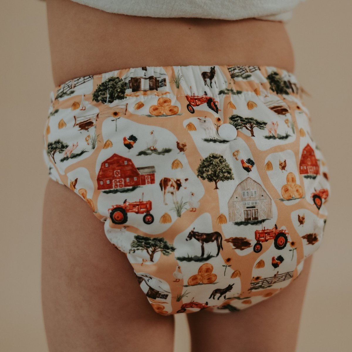 Farm Trails 2.0 Modern Cloth Nappy [Ship Oct 5 - 10] - Mimi & Co