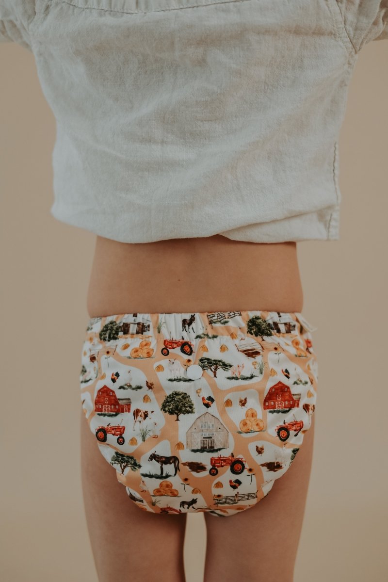 Farm Trails 2.0 Modern Cloth Nappy [Ship Oct 5 - 10] - Mimi & Co