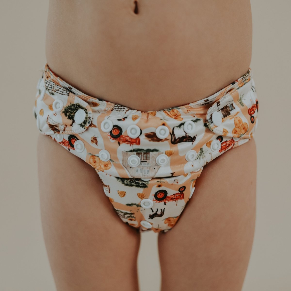 Farm Trails 2.0 Modern Cloth Nappy [Ship Oct 5 - 10] - Mimi & Co
