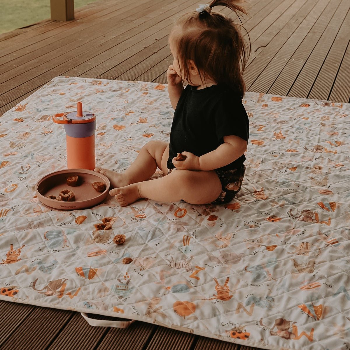 Messy Baby Play Mat | Alphabet - Mimi & Co
