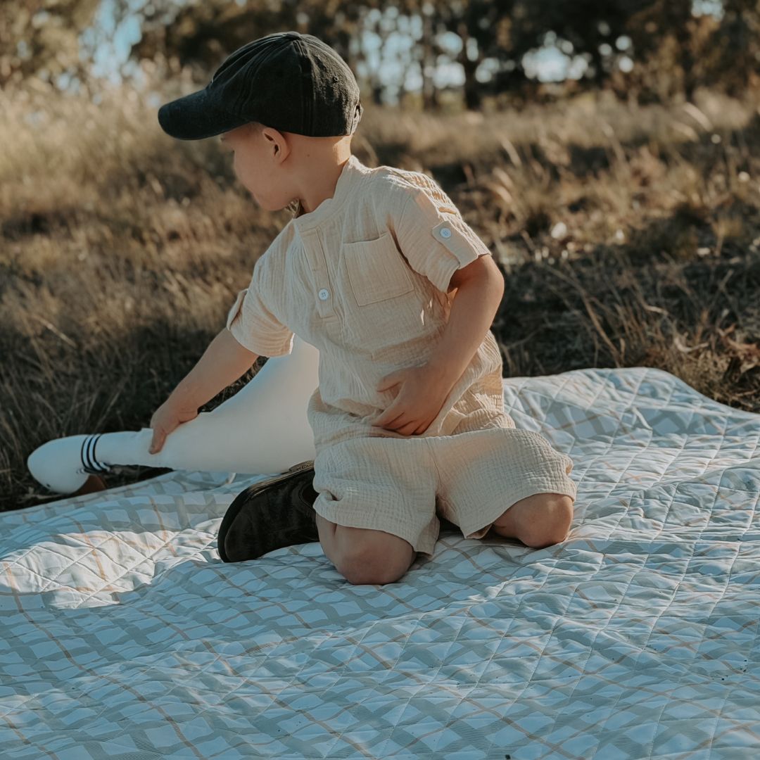 Messy Baby Play Mat | The Ultimate Multi - Use Mat | August [PreOrder] - Mimi & Co