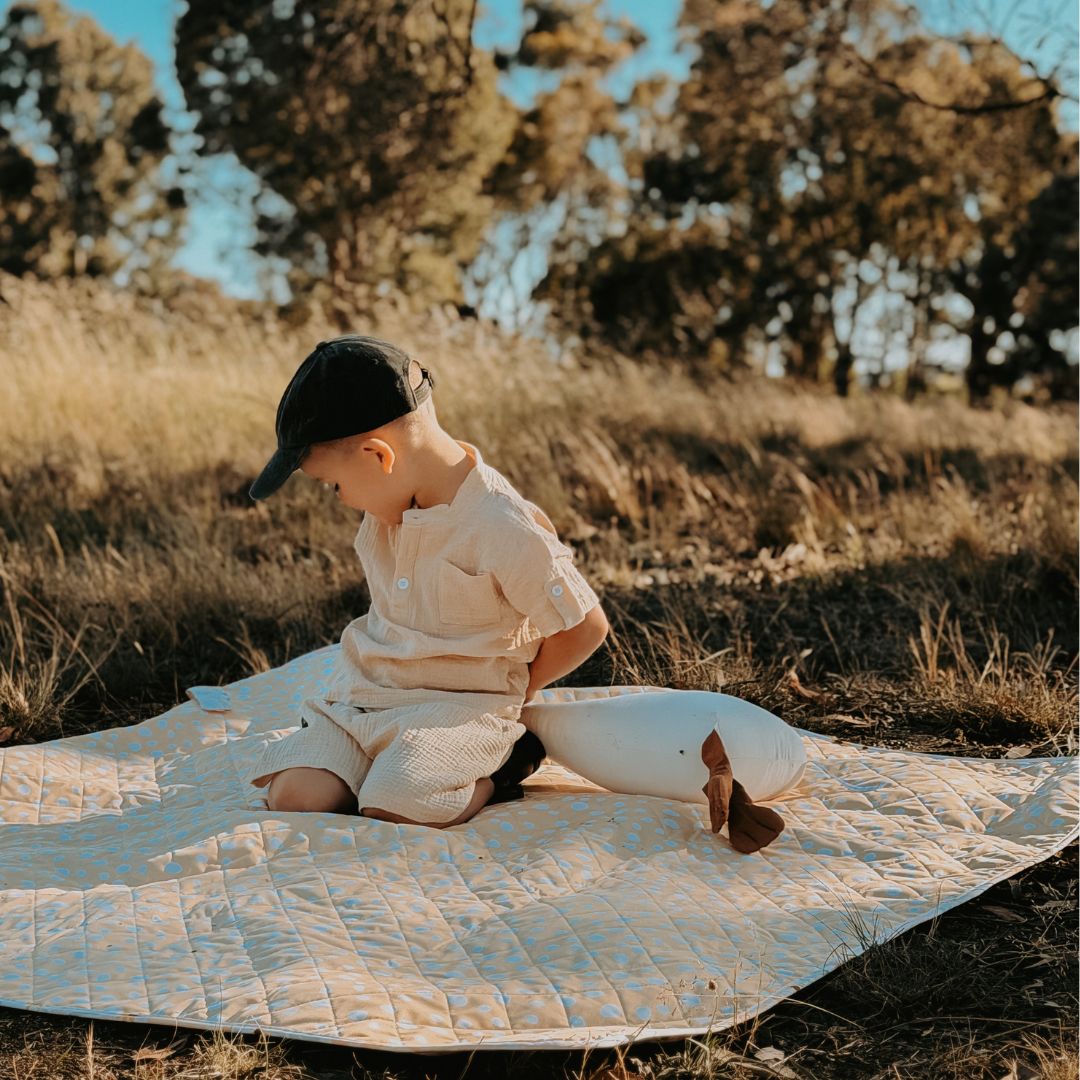 Messy Baby Play Mat | The Ultimate Multi - Use Mat | Madelyn [PreOrder] - Mimi & Co