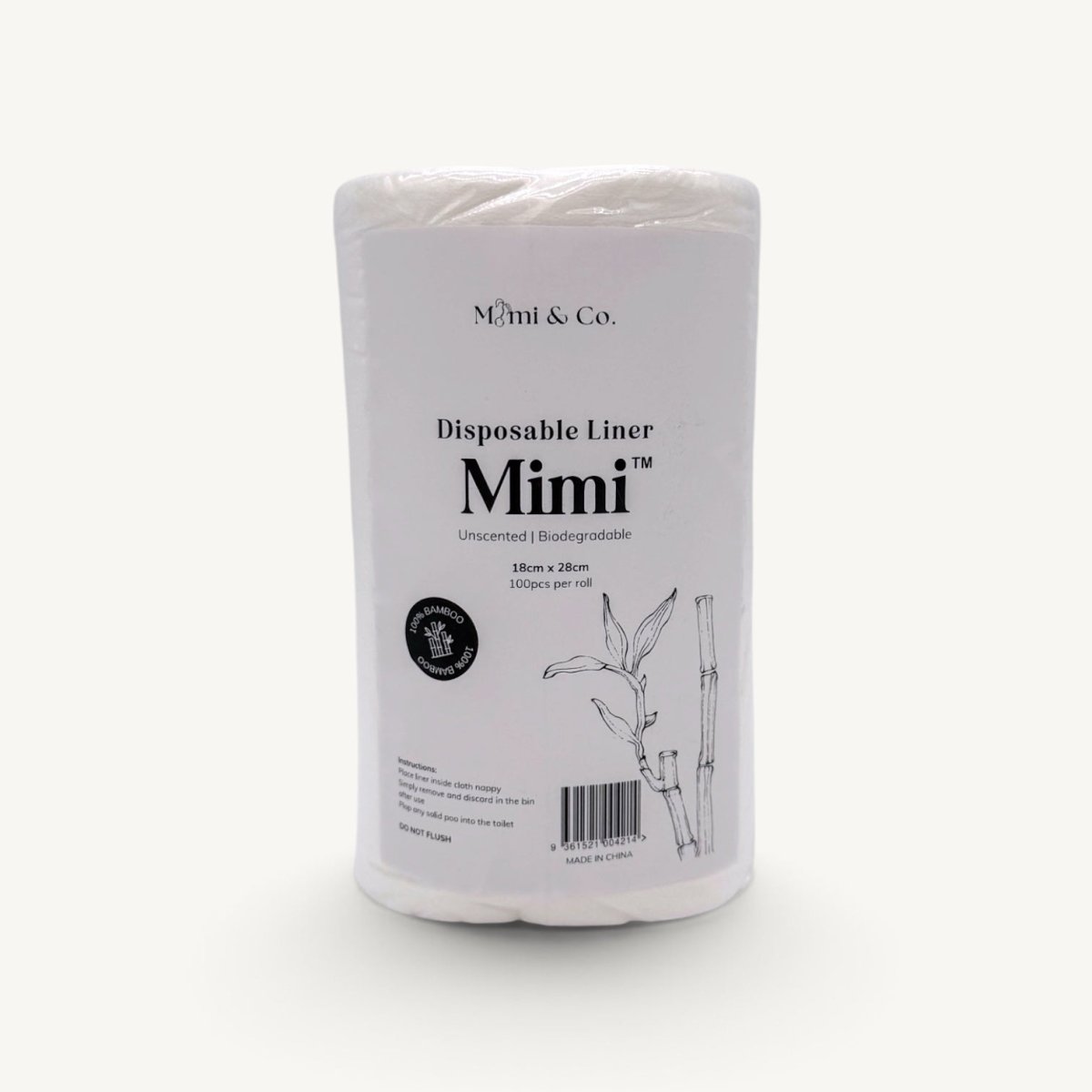 Mimi® Disposable Nappy Liners [100 Pack] - Mimi & Co