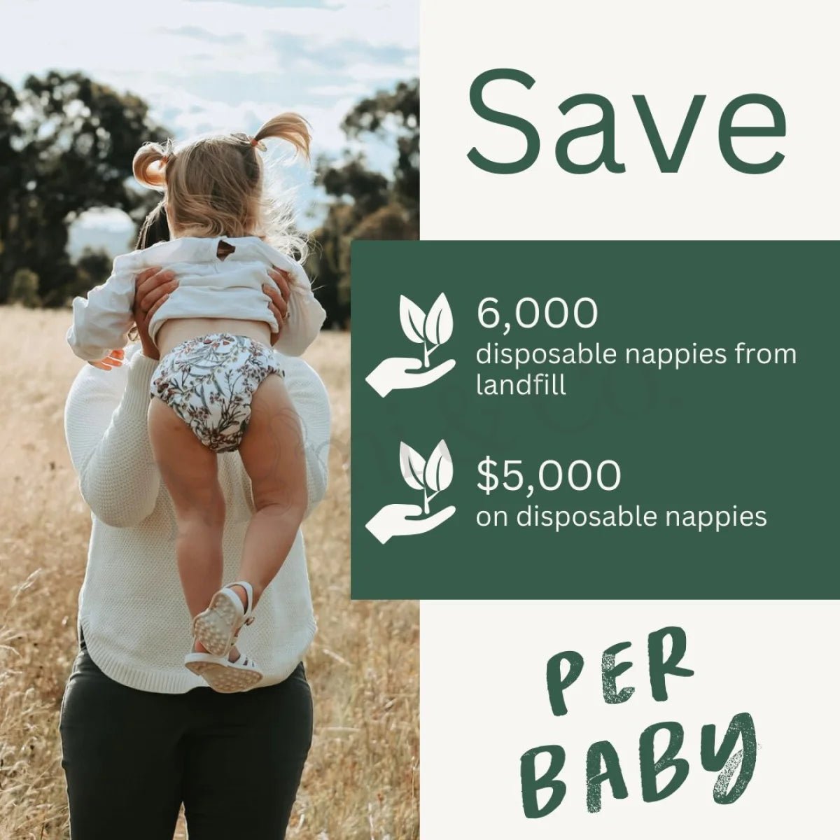 Modern Cloth Nappy - 24 Bundle & Save - Mimi & Co