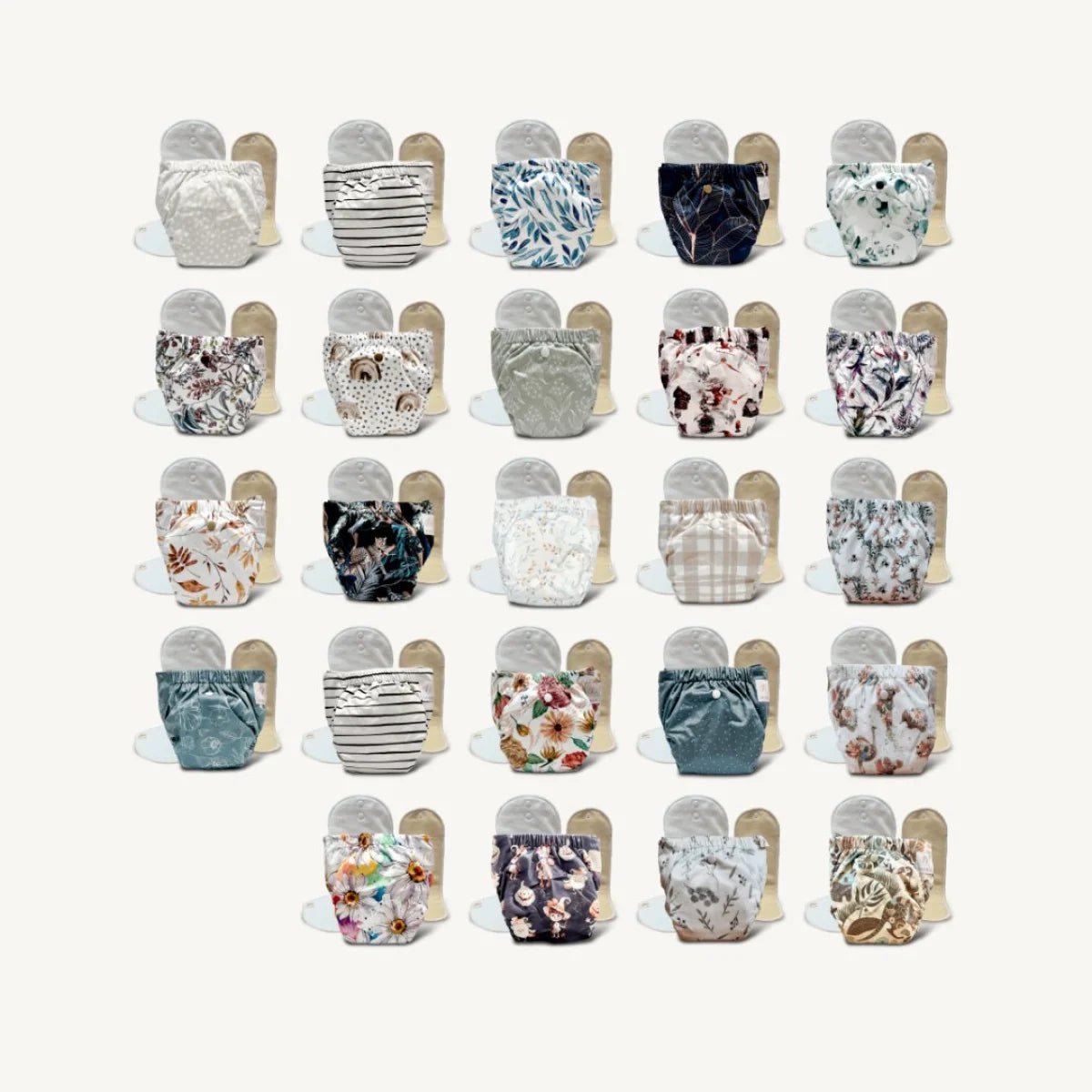 Modern Cloth Nappy - 24 Bundle & Save - Mimi & Co